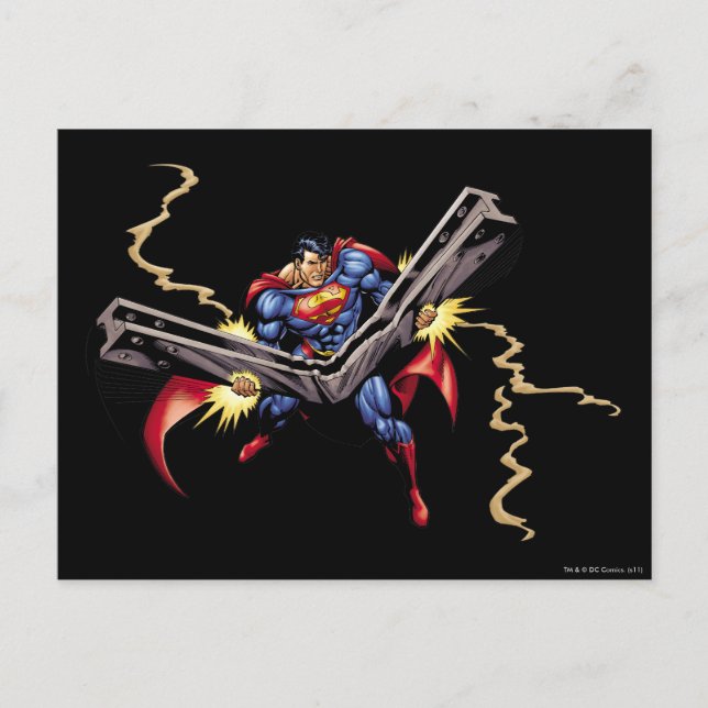 Carte Postale Superman 42 (Devant)