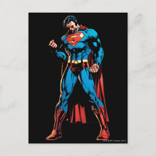 Carte Postale Superman - Main dans le poing