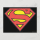 Carte Postale Superman S-Shield | Logo Superman (Devant)