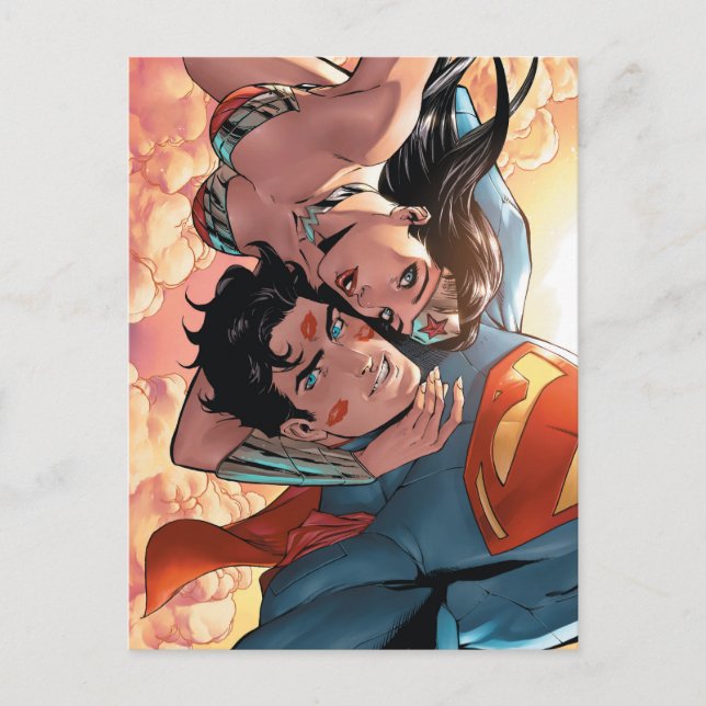 Carte Postale Superman/Wonder Woman Couverture comique #11 Varia (Devant)