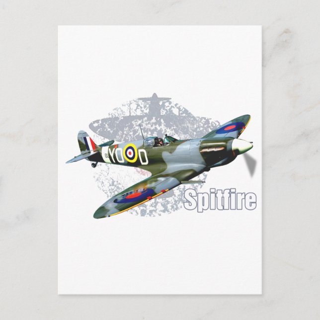 Carte Postale Supermarine Spitfire (Devant)