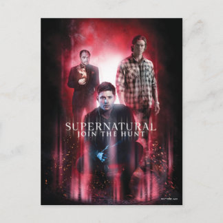 Carte Postale Supernatural Crowley, Dean et Sam