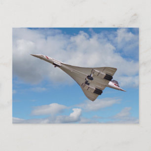 Carte Postale Supersonic Concorde G-BOAB