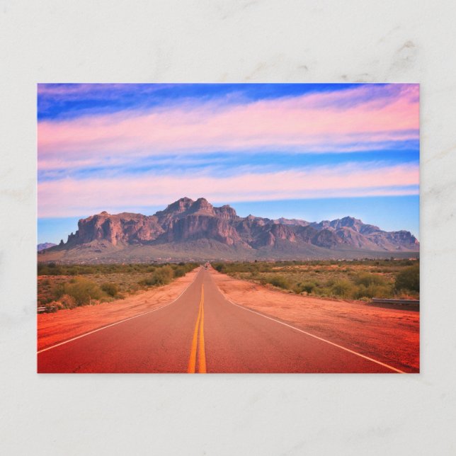 Carte Postale Superstition Mountain, AZ (Devant)