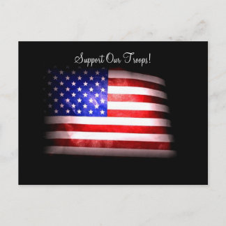 Carte Postale Support de nos troupes