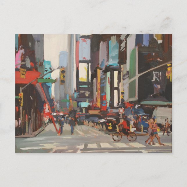 Carte Postale Sur Broadway 2012 (Devant)