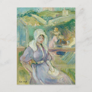 Carte Postale Sur La Plage À Portrieux   Berthe Morisot