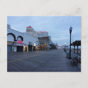 Carte Postale Sur la promenade à Atlantic City, NJ