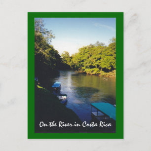 Carte Postale Sur la rivière dans le magnifique Costa Rica