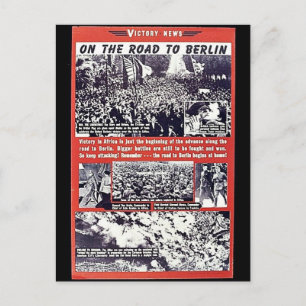 Carte Postale Sur La Route De Berlin