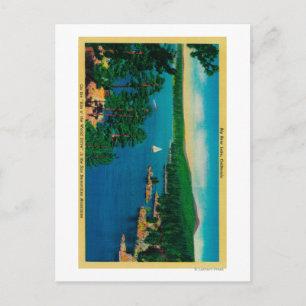 Carte Postale Sur le bord du monde de la promenade à San Bernard