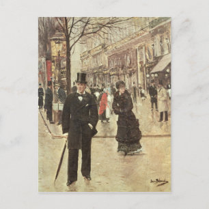 Carte Postale Sur le boulevard