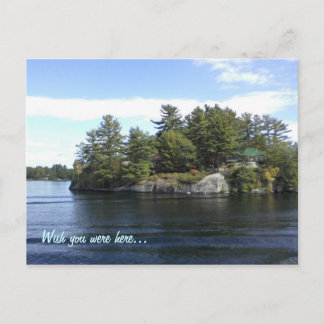 Carte Postale sur le lac