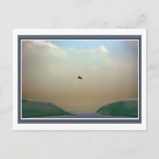 Carte Postale Sur l'Hudson (Devant)