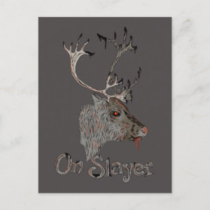 Carte Postale Sur Slayer Christmas Reinder