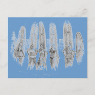 Carte postale surf