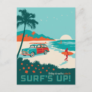 Carte Postale Surf