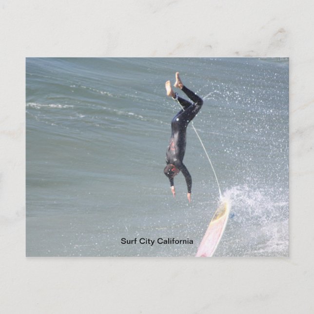 Carte Postale Surf (Devant)