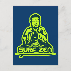 Carte Postale Surf Zen