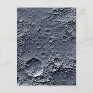 Carte Postale Surface de lune