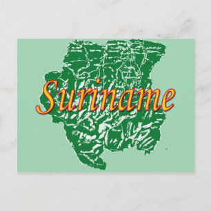 Carte Postale Suriname