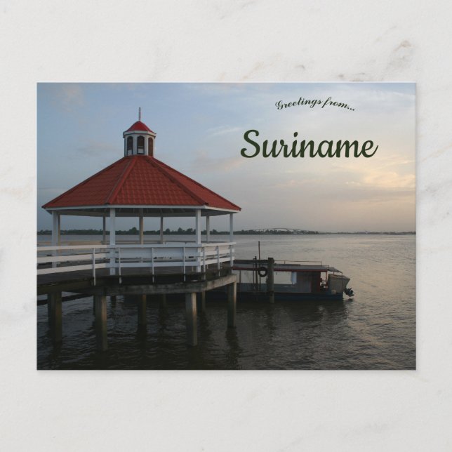Carte Postale Suriname (Devant)