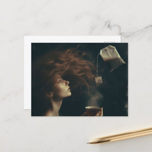 Carte Postale Surreal Teatime