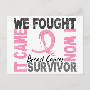 Carte Postale Survivant 5 Cancer du sein