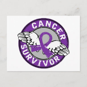 Carte Postale Survivant de 14 ans d'un cancer du pancréas