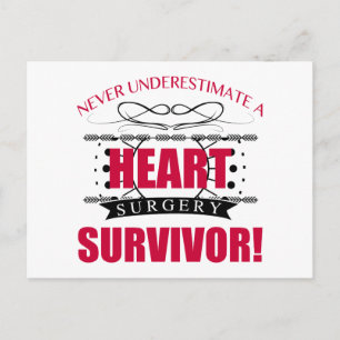 Carte Postale Survivant de la chirurgie cardiaque