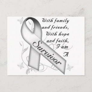 Carte Postale Survivant du cancer du poumon