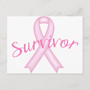 Carte Postale Survivant du cancer du sein