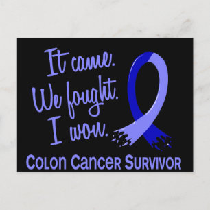 Carte Postale Survivor 11 Colon Cancer
