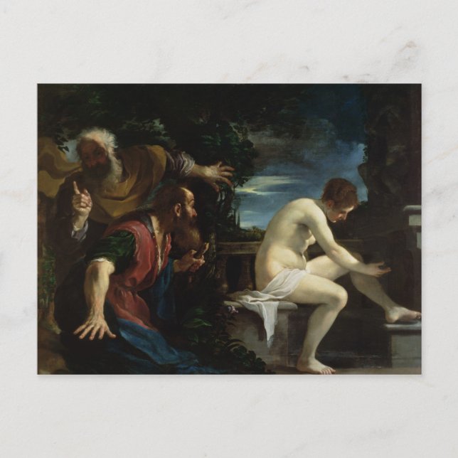 Carte Postale Susanna et les Anciens (Devant)