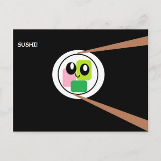 Carte Postale Sushi