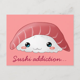 Carte postale "sushi Maguro"