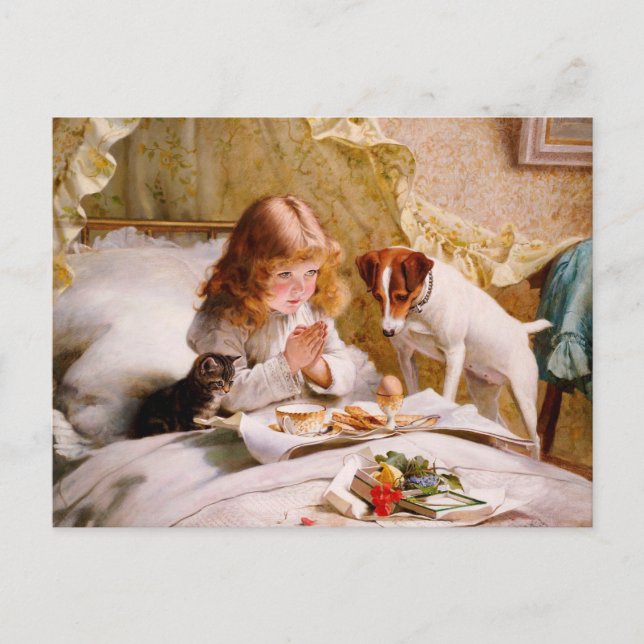 Carte Postale Suspense de Charles Burton Barber (Devant)