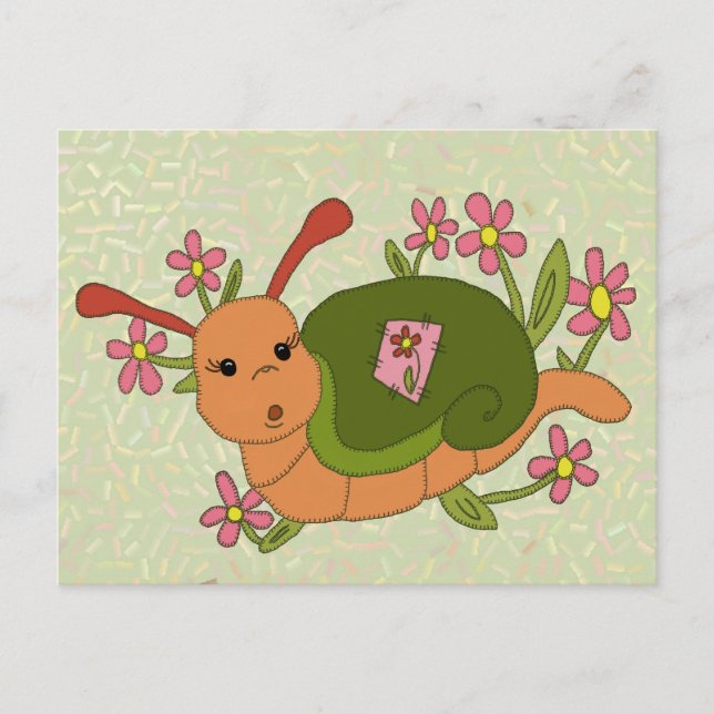 Carte Postale Süße Schnecke (Devant)