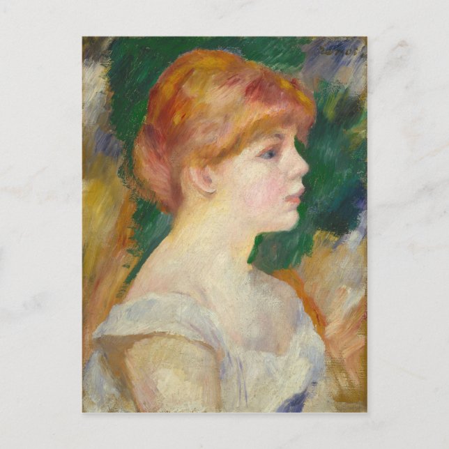 Carte Postale Suzanne Valadon, c.1885 (huile sur toile) (Devant)