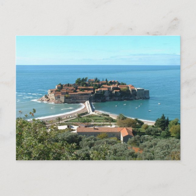 Carte Postale Sveti Stefan (Devant)