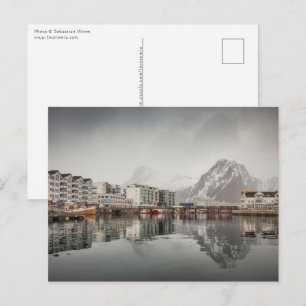 Carte Postale Svovaer Lofoten Norvège