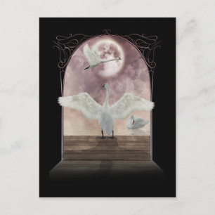 Carte postale Swan Imaginaire Art