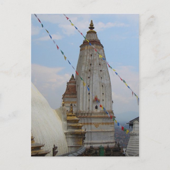 Carte postale Swayambhunath (Devant)