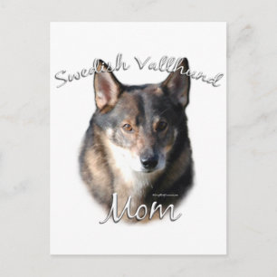 Carte Postale Swedish Vallhund Mom 2