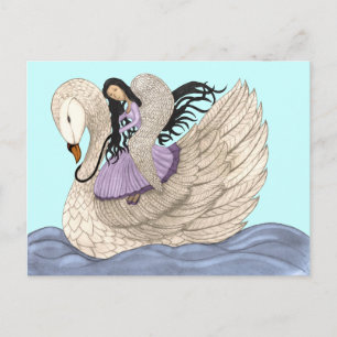 Carte postale Sweet Dreams (The Angel & The Swan)