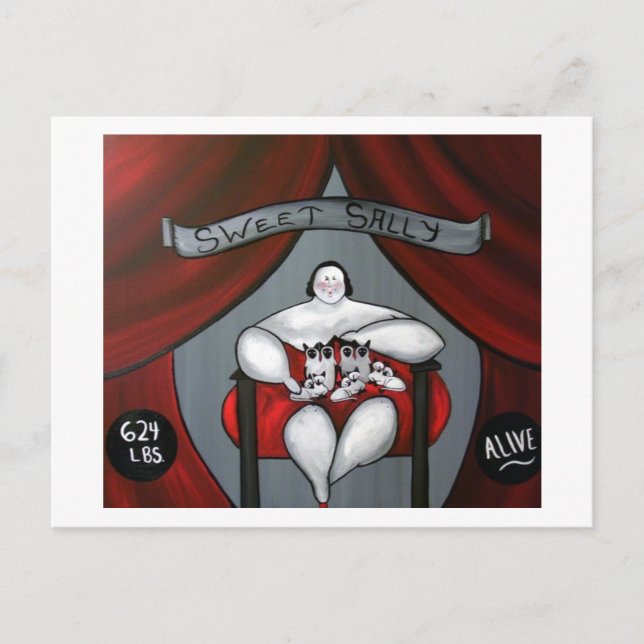 Carte postale Sweet Sally (Devant)