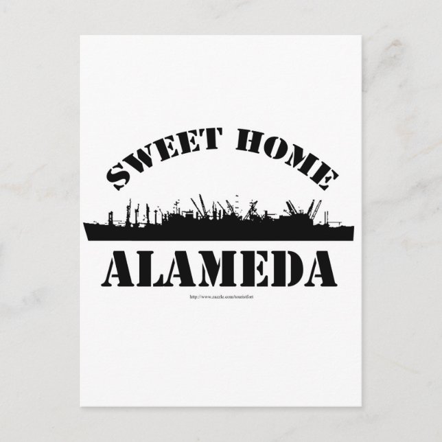 Carte Postale Sweet Sweet Home Alameda (Devant)