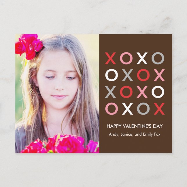 Carte postale Sweet XOXO Valentine's Day (Devant)