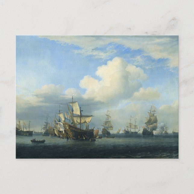 Carte Postale Swiftsure Seven Oaks Loyal George et Convertine (Devant)