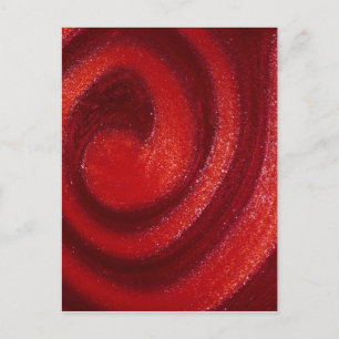 Carte Postale Swirls of nail polish